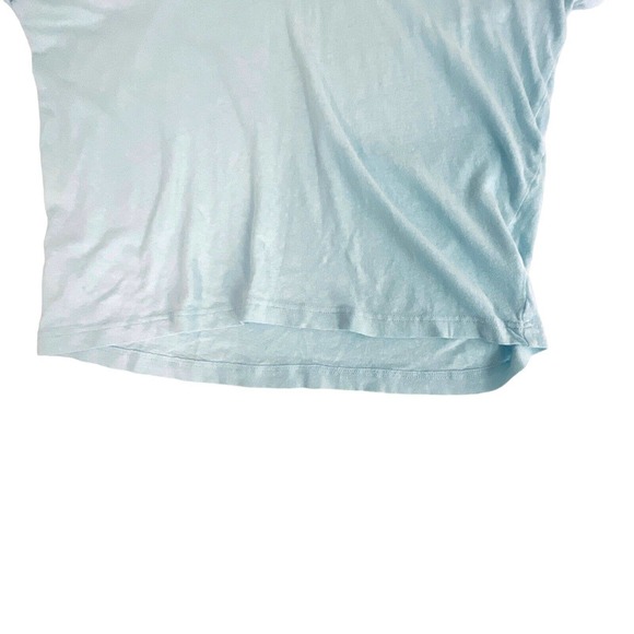 Lot of 2 Penguin Men Sz L Linen Cotton Blend Polo Shirts Blue Embroidered Logo - Picture 7 of 13